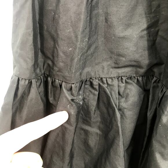 No. 21 Gilmar Iceberg Zipper Crystal Embellished Collar Shirt Dress M Black NWD - Picture 9 of 12